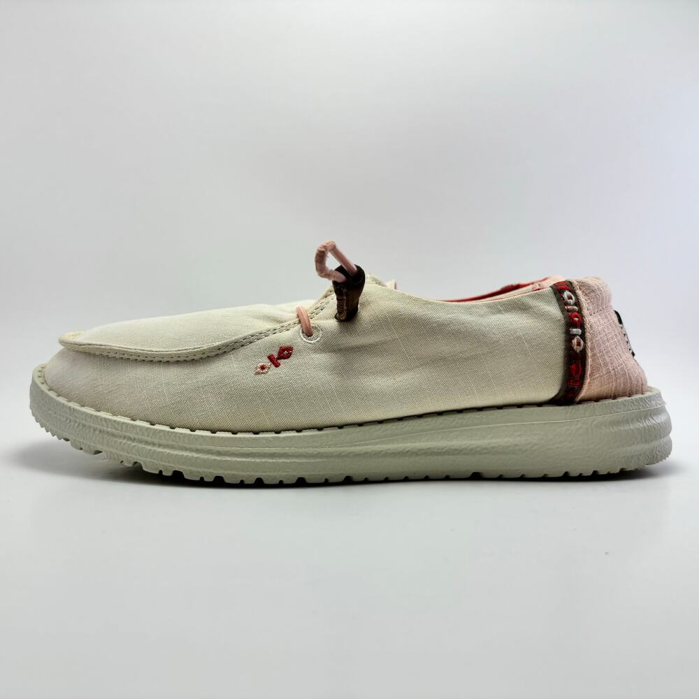 HEY DUDE “Wendy Chambrah Boho” Slip On Shoes Womens Size 6